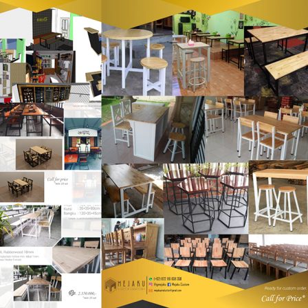 Meja Cafe Custom Pekanbaru